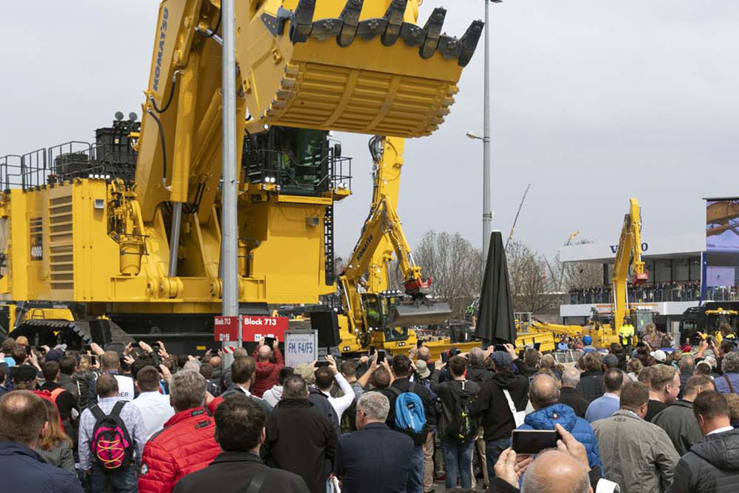 Komatsu Europe ti dà il benvenuto al bauma 2022