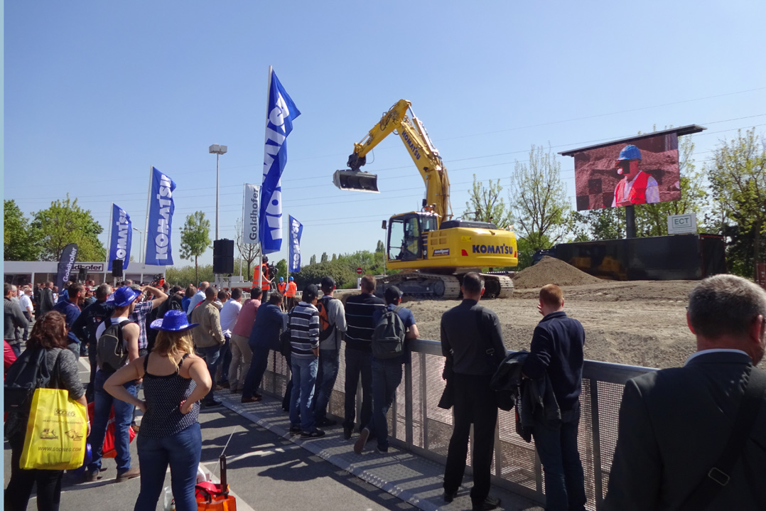 Komatsu a Intermat 2018: Proud to Perform