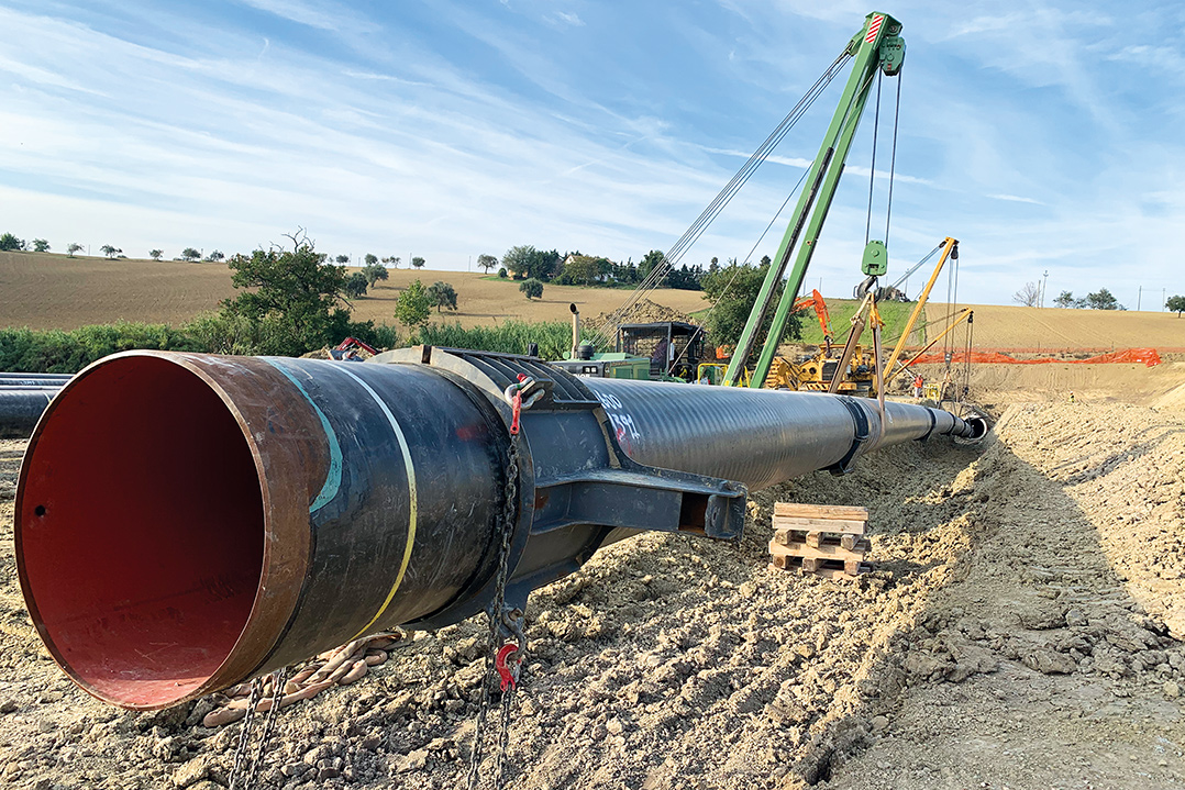 Due microtunnel per il metanodotto Jesi-Recanati