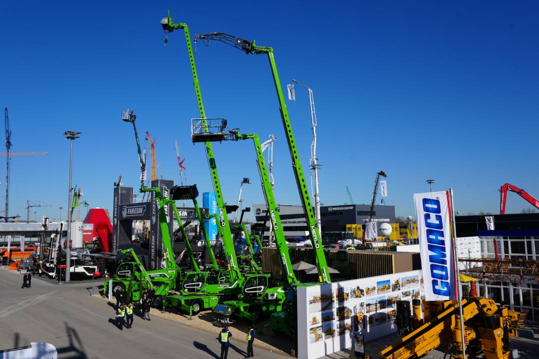 Merlo al Bauma 2025: nuove soluzioni nel segno dell’innovazione, digitalizzazione e sostenibilità