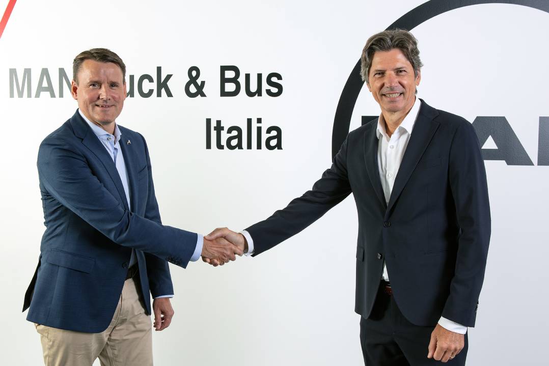 Alexander Vlaskamp, CEO di MAN Truck & Bus, ha visitato il quartier generale italiano