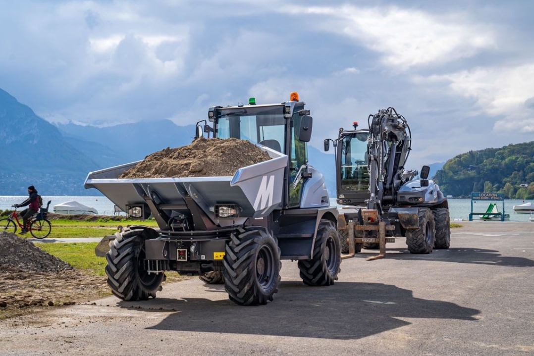 Mecalac schiera 3 macchine al 100% elettriche per un cantiere a emissioni zero!