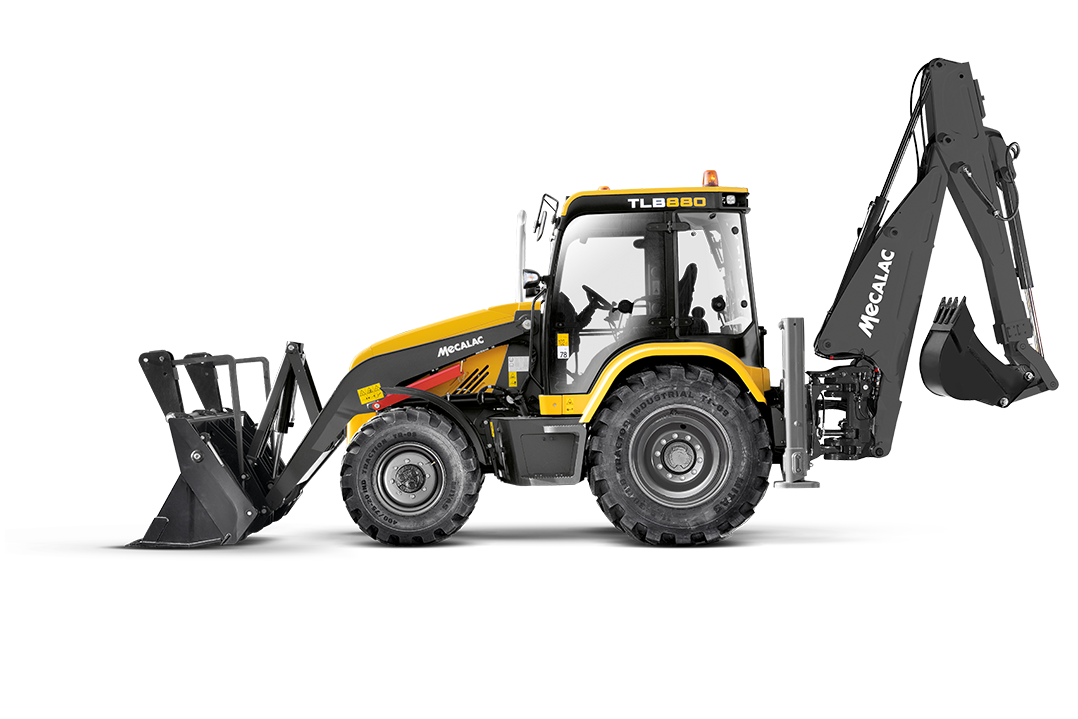 Mecalac svela la sua nuova terna TLB880