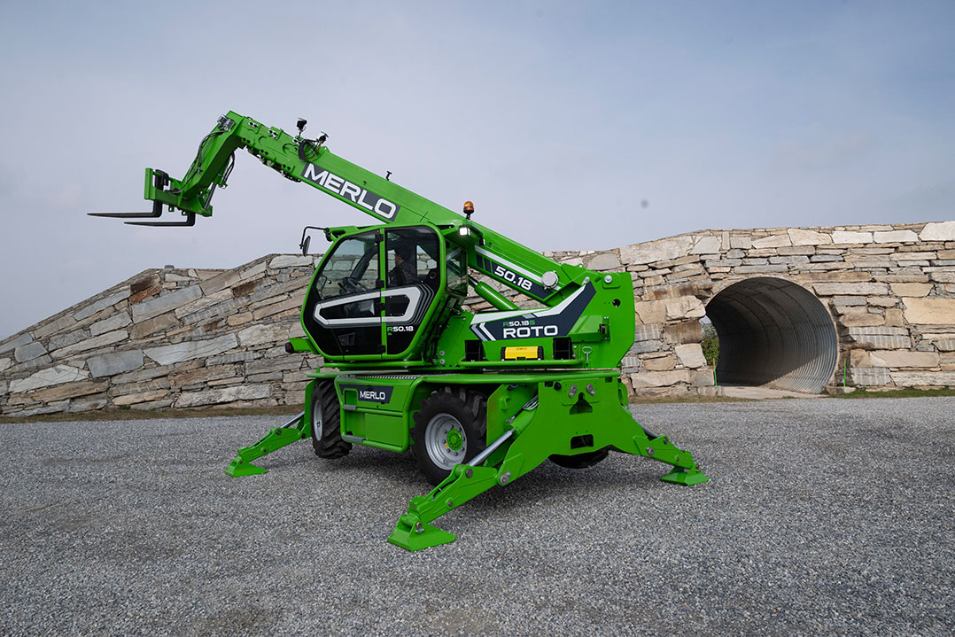 A BAUMA le novità Merlo anticipano il futuro