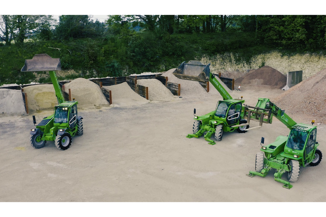 Le macchine Merlo rendono la vita in cantiere più semplice