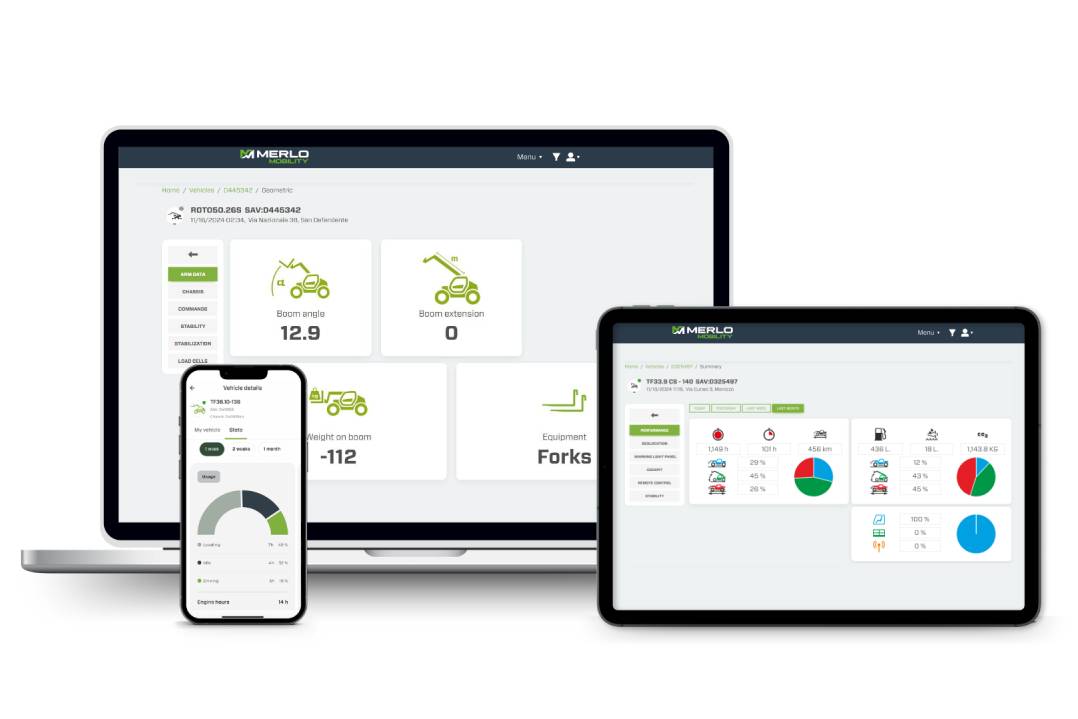 Con MerloMobility e la nuova app MyMerlo, si apre una nuova frontiera nella gestione del parco macchine