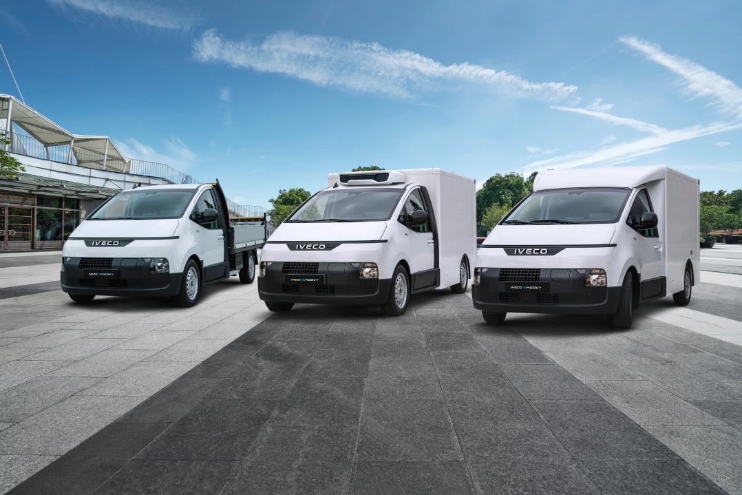 IVECO debutta nel segmento dei veicoli commerciali leggeri con il nuovissimo veicolo elettrico eMoovy