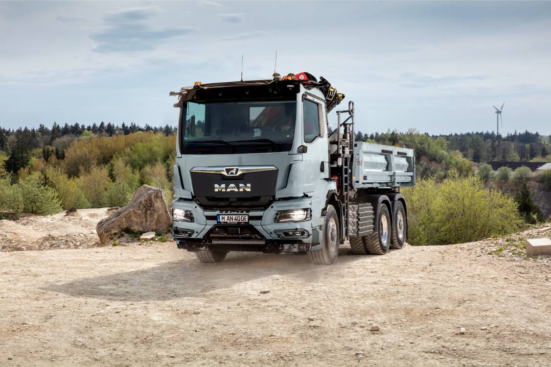 Adatto a qualsiasi applicazione: MAN a Bauma 2025 con diverse tipologie di trazione