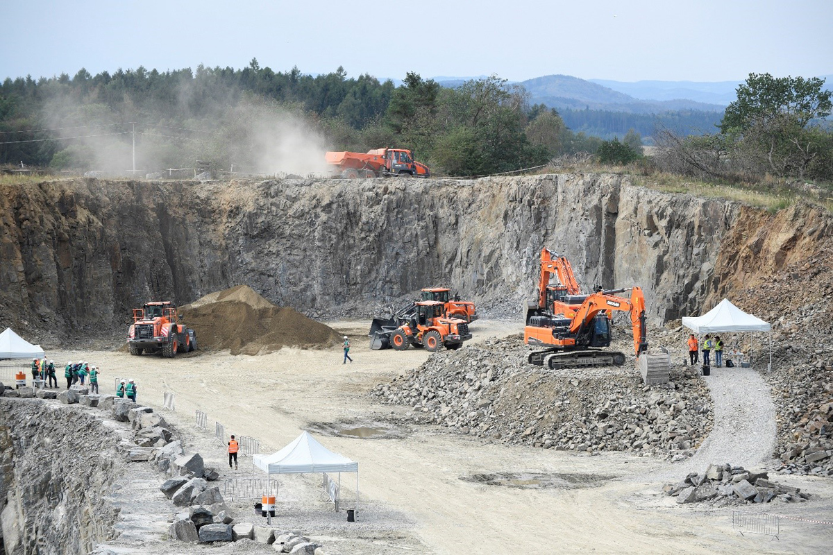 Record di clienti ai Doosan Quarry Days 2018