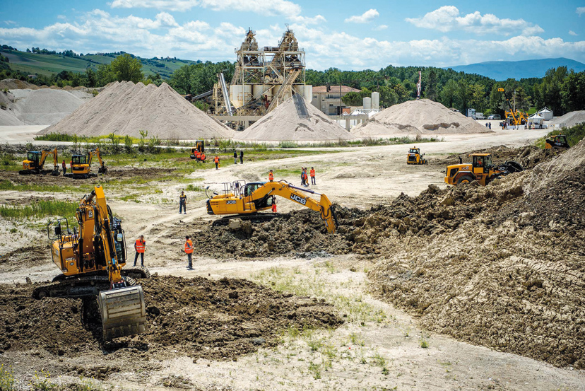 Gruppo Piolanti porta in cava la qualità JCB