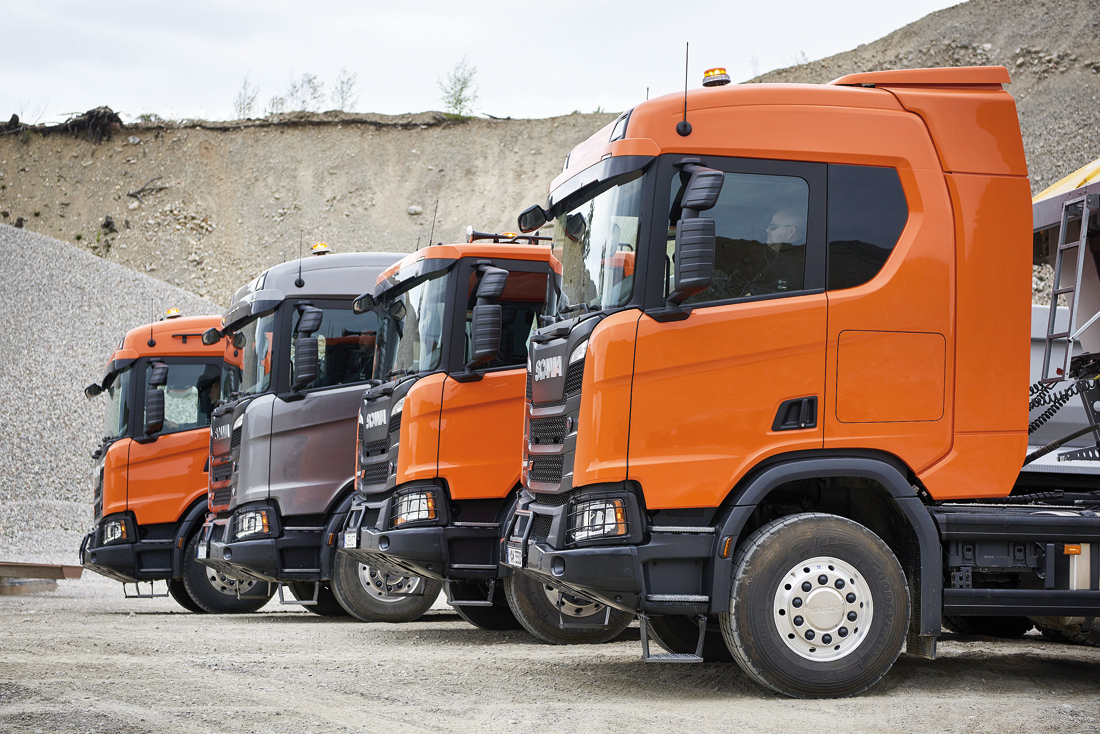 Dalla strada al cantiere: ritorno al futuro per Scania