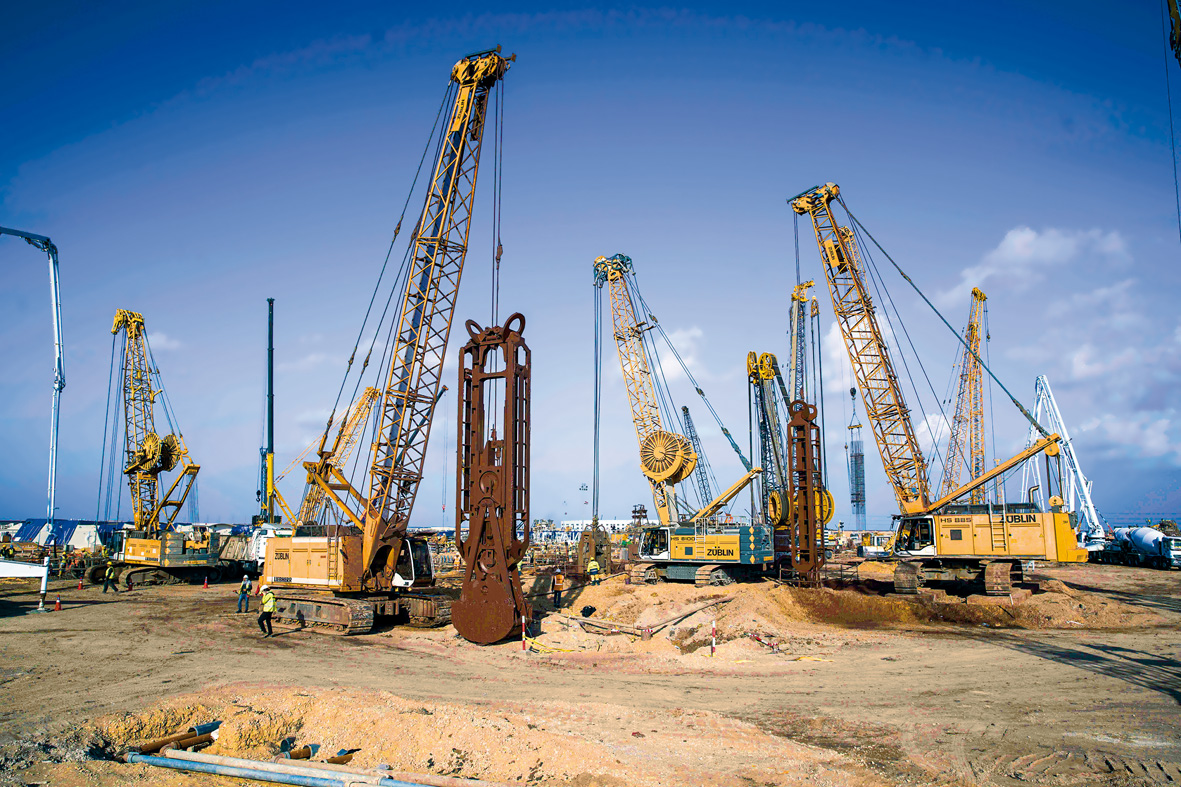 Canale di Suez, fondazioni profonde per le opere di attraversamento