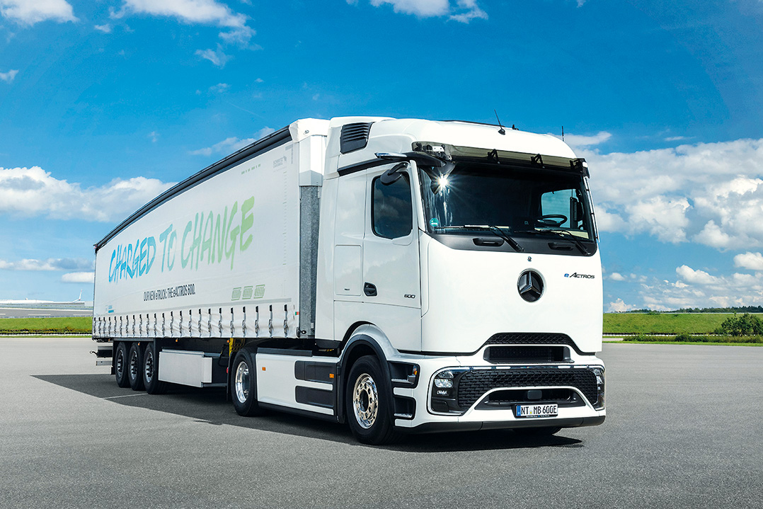 Daimler Truck Italia a Transpotec: charged to change