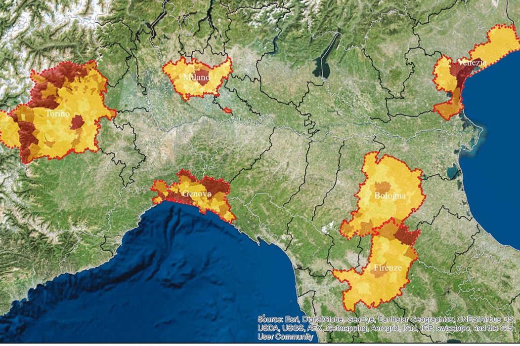 Le città metropolitane italiane. Scenari di crescita e shrinkage dal 1970 ad oggi