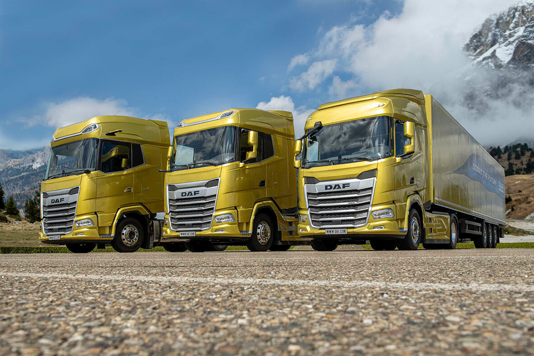 DAF mette in moto il futuro con i modelli di nuova generazione XF, XG e XG+