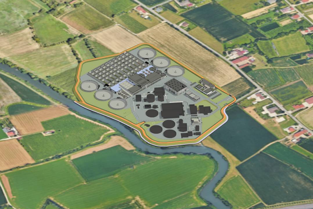 Stantec per la progettazione esecutiva dell’ampliamento dell’impianto di depurazione di Casale