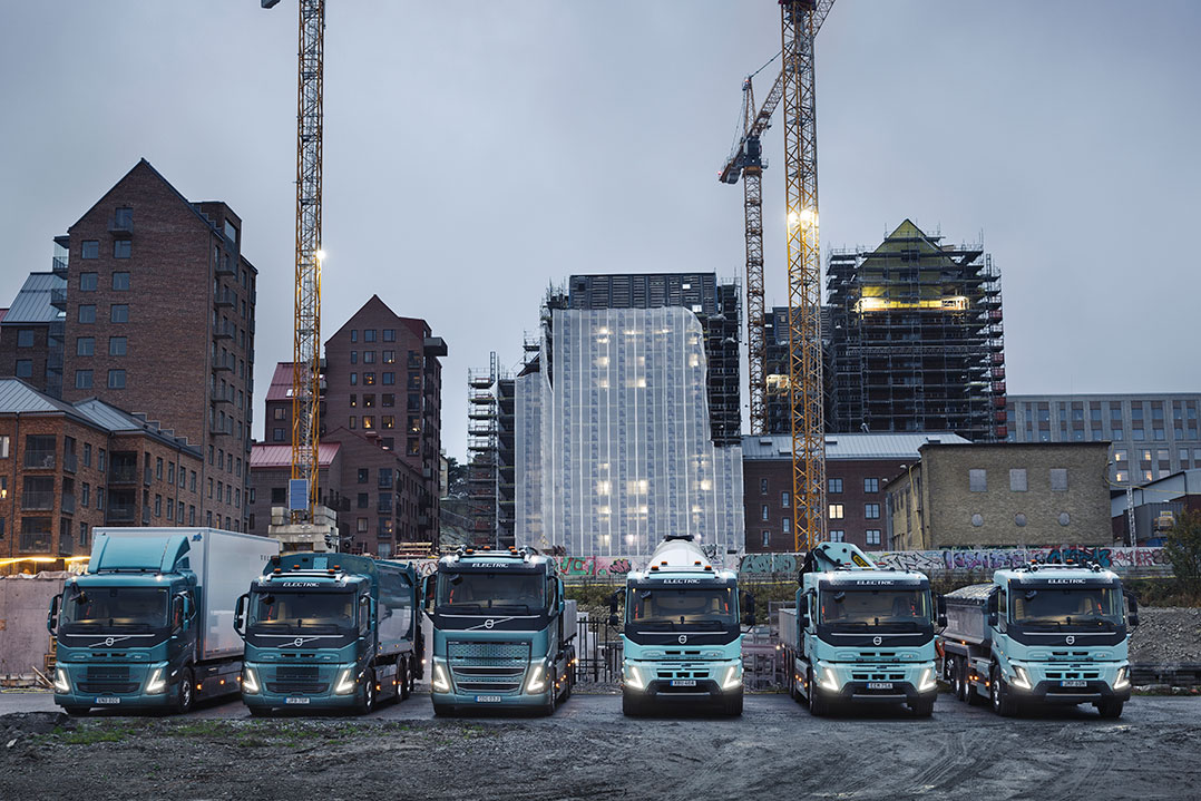 Volvo lancia più camion elettrici