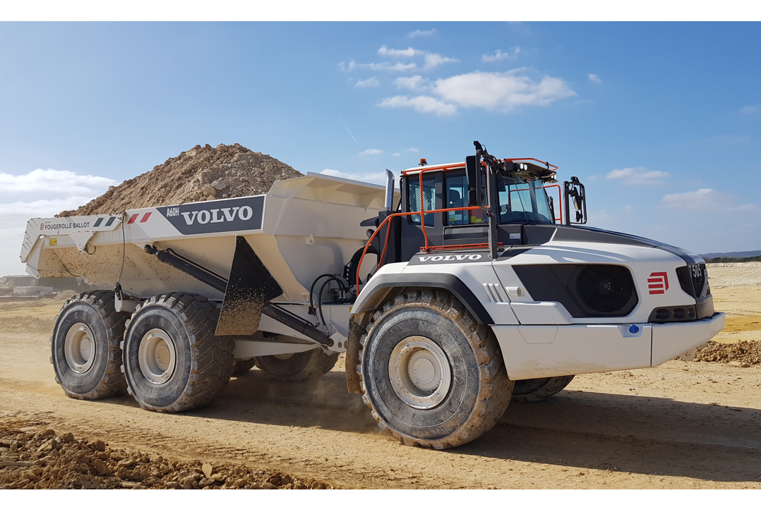 Eiffage sceglie i dumper Volvo con trasmissioni Allison