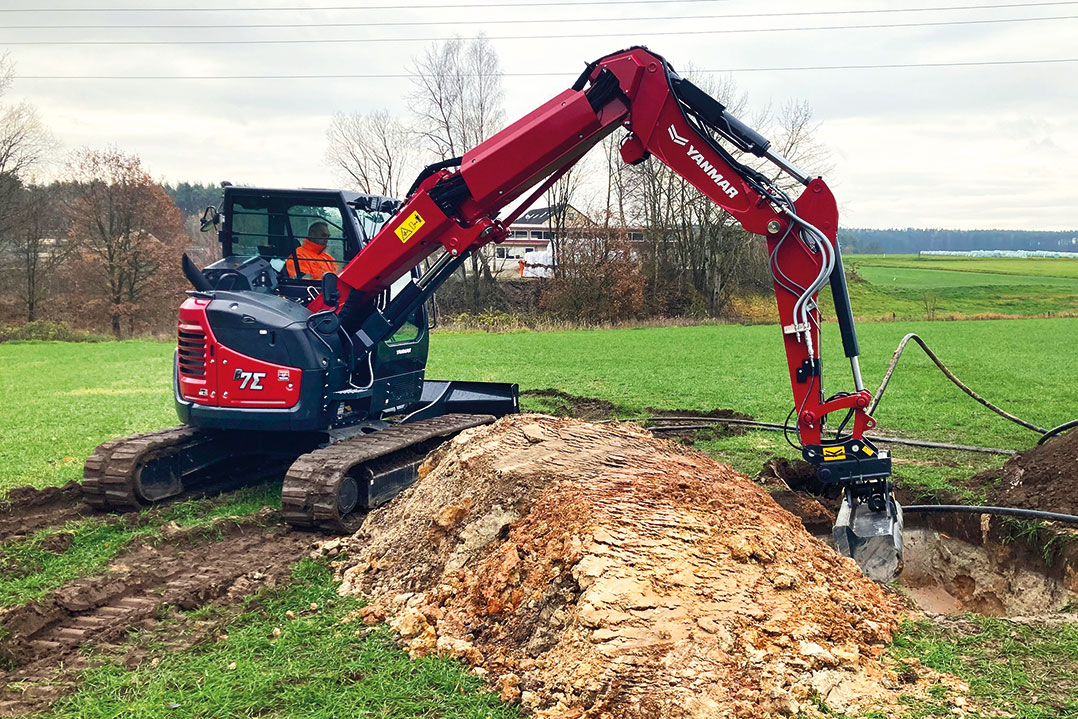Yanmar presenta le sue “stelle compatte” al SaMoTer 2023