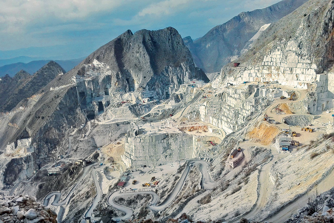 Cave di montagna e strade d’arrocco