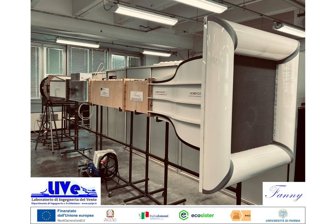 Progetto “Aria”: il tunnel del vento dell’Università di Parma