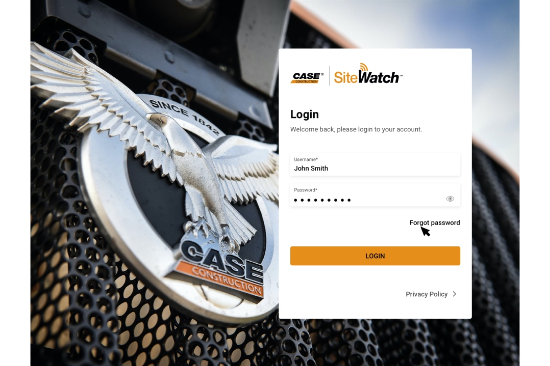 CASE presenta la piattaforma telematica SiteWatch
