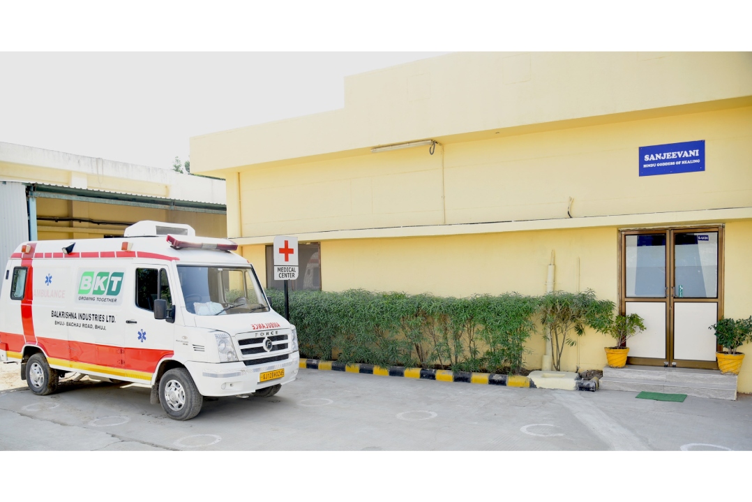 BKT apre un centro di cura Covid-19 Contactless presso lo stabilimento di BHUJ