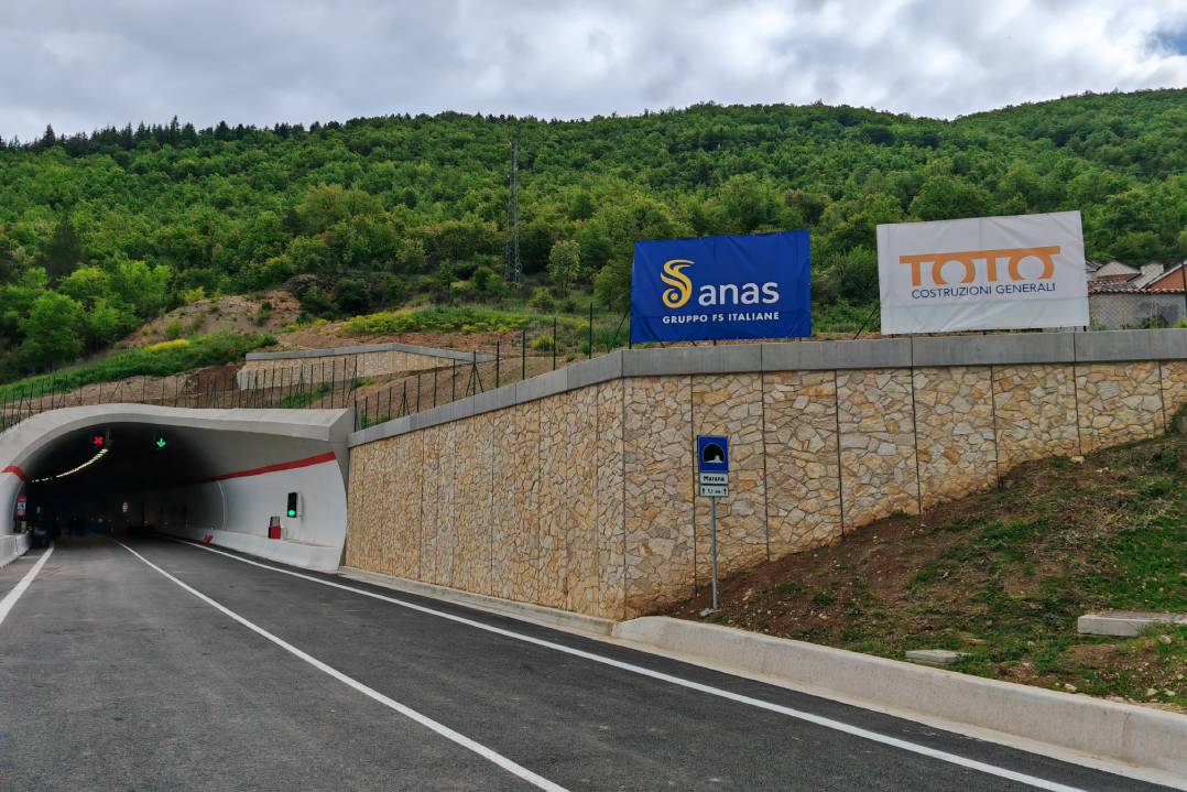 Anas, Abruzzo: apertura al traffico del IV lotto della SS260 “Picente” (AQ)