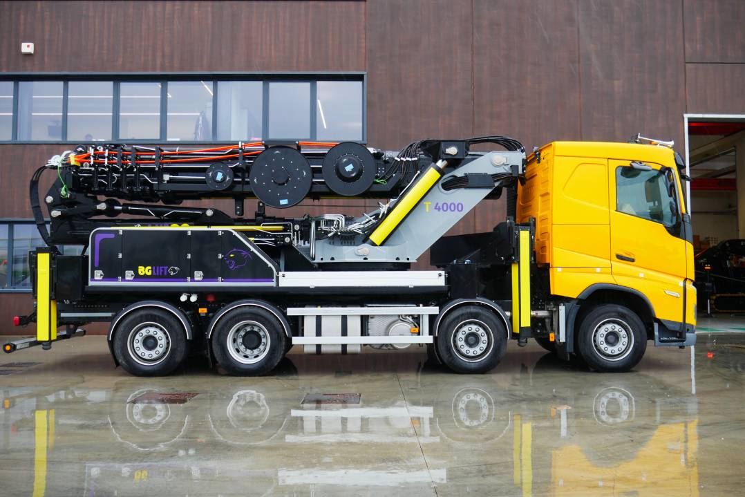 BG LIFT: depositati tre nuovi brevetti per le gru compatte