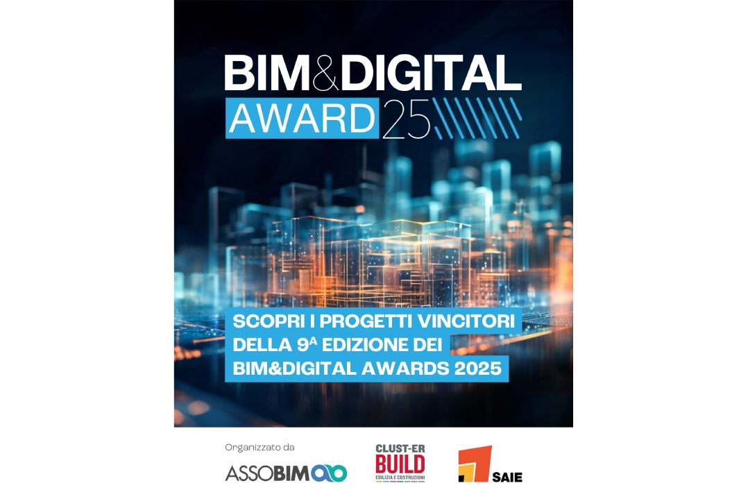 SAIE Informa: BIM&Digital Award 2025, ecco tutti i vincitori
