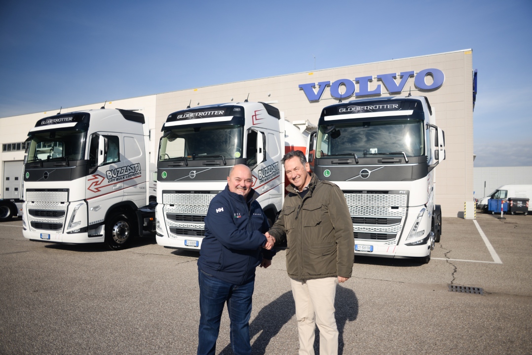 Buzzatti rafforza il proprio modello intermodale con una flotta di Volvo FH 500 sempre aggiornata