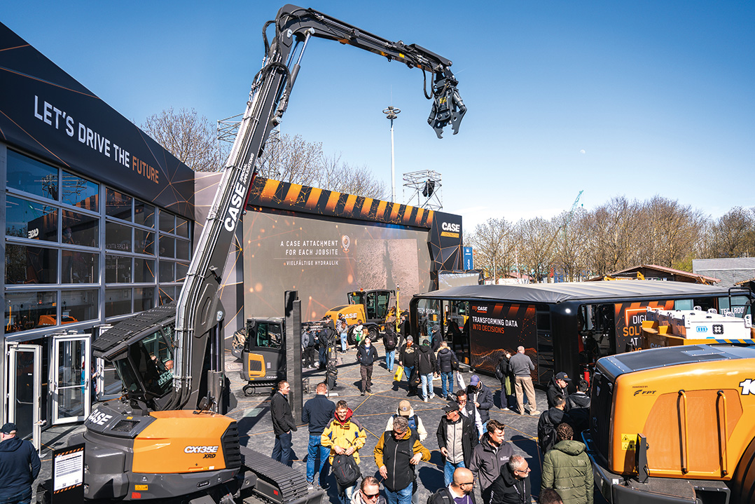 CASE: a Bauma visione, prodotti e tecnologia