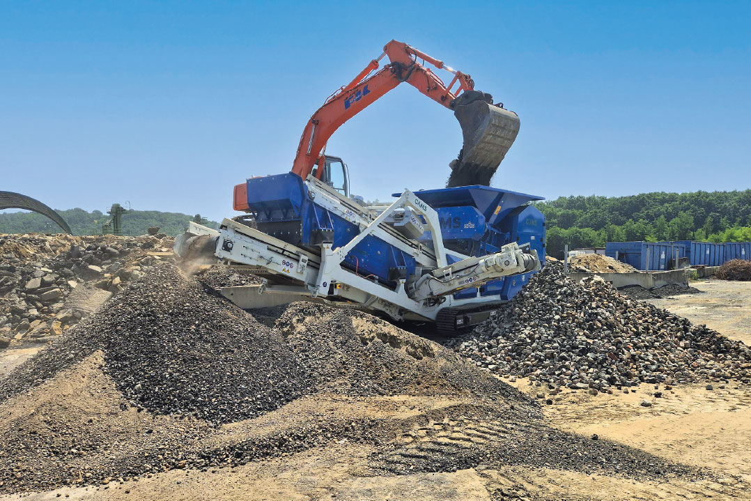 Il nuovo compatto di CAMS debutta in cantiere