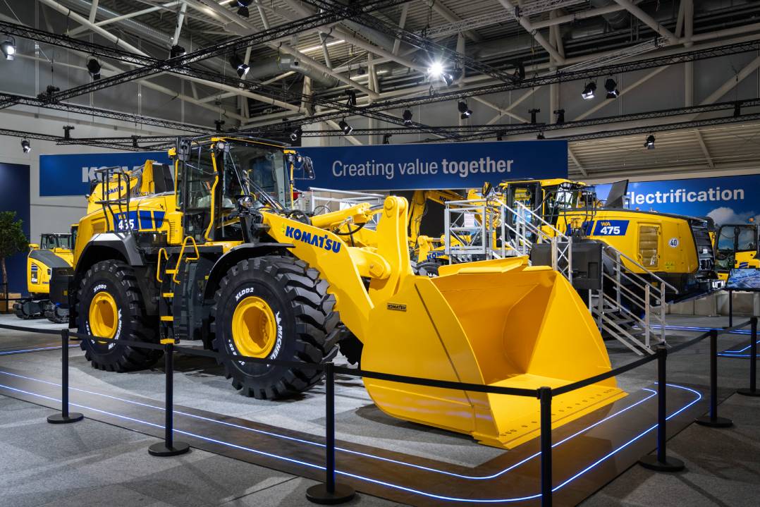 Komatsu a Bauma 2025