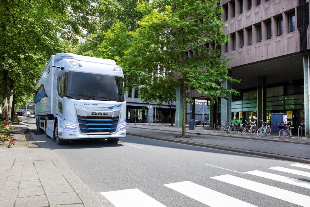 DAF XD e XF Electric: un programma dimostrativo riguardante le tratte a lungo raggio per veicoli ad emissioni zero