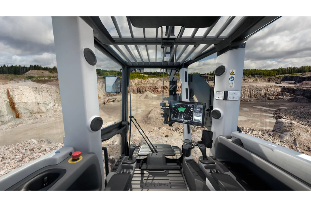 Epiroc: nuova cabina per gli SmartROC T35 e T40