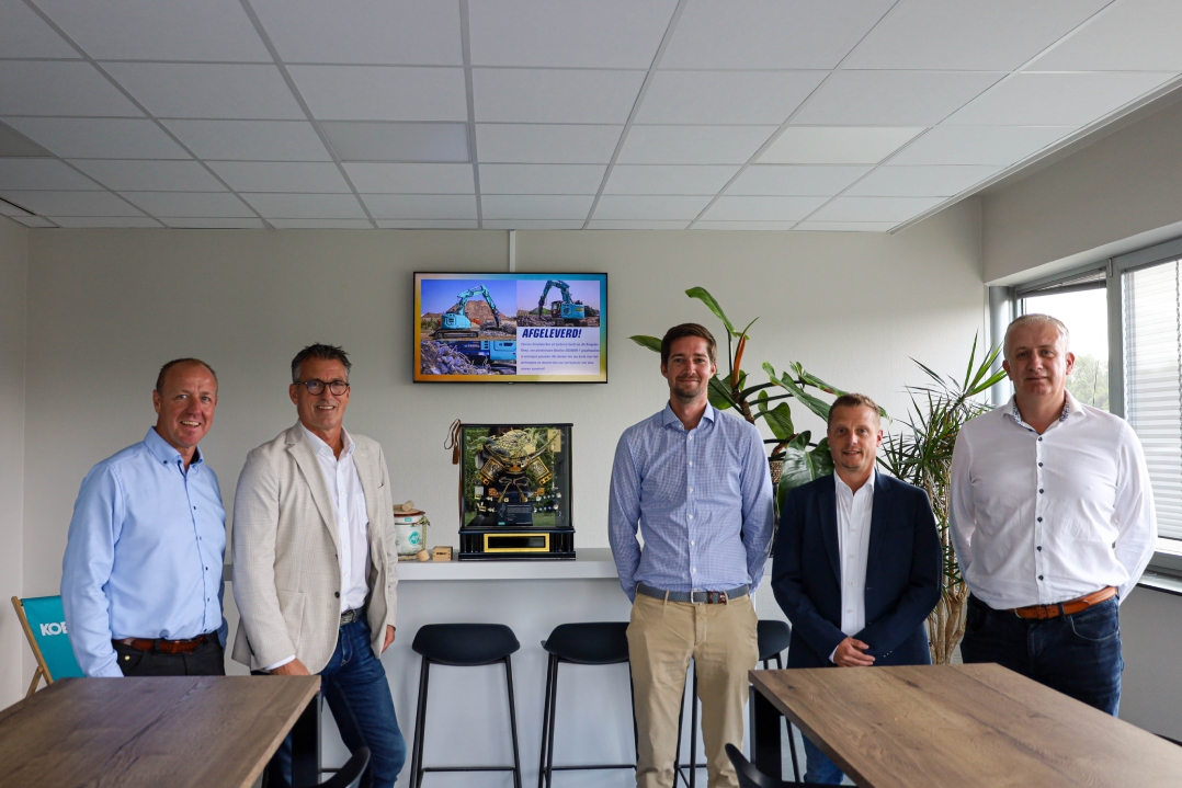 De Bruycker-Kemp celebra 40 anni di partnership con KOBELCO in Belgio