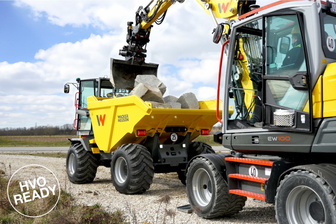 Wacker Neuson presenta l’HVO come carburante alternativo