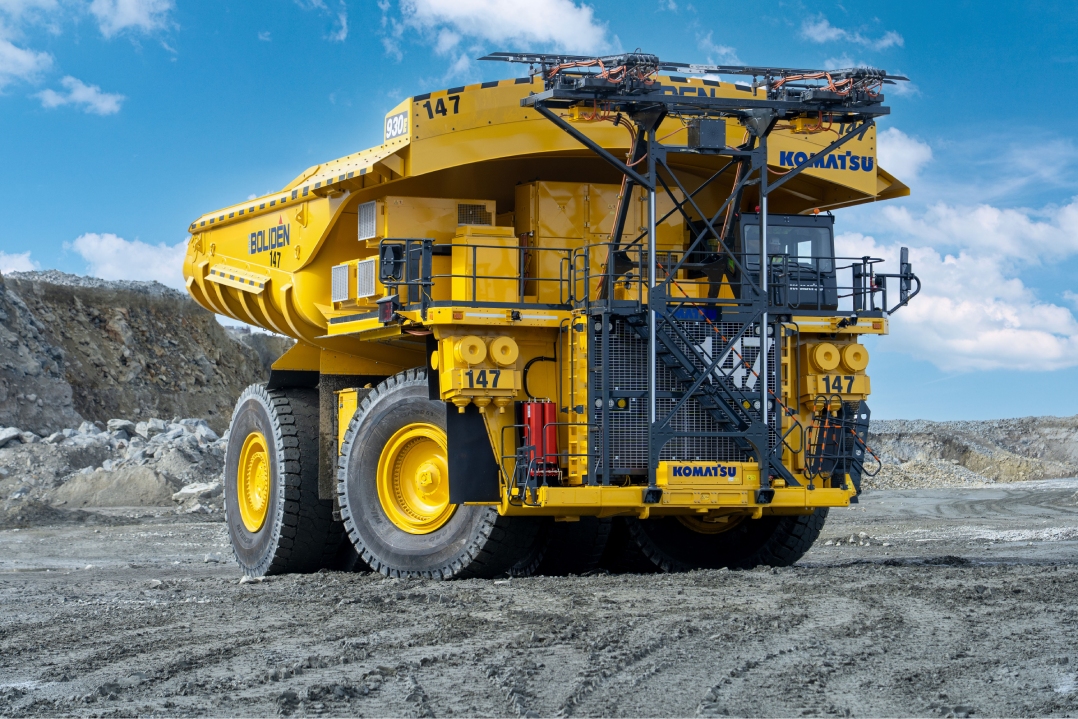 Komatsu presenta il primo dumper “Power agnostic”