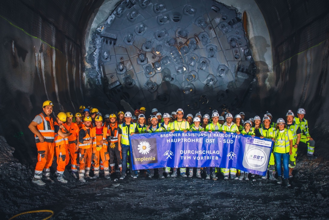 BBT: la TBM “Lilia” completa con successo lo scavo della galleria di linea est
