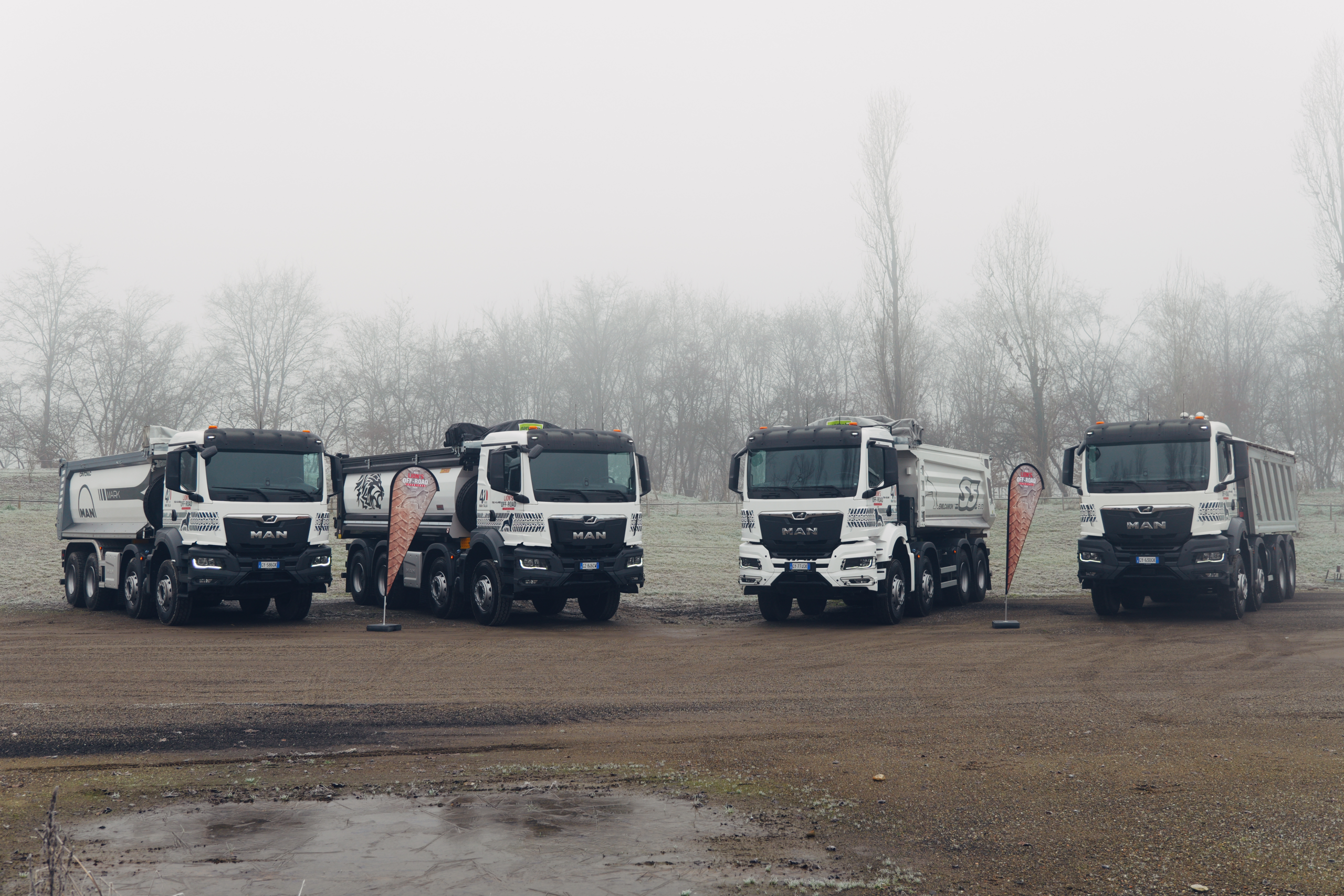MAN Italia presenta il “MAN Lion’s Off-Road Experience 2026”: la prima flotta demo dedicata al cava-cantiere