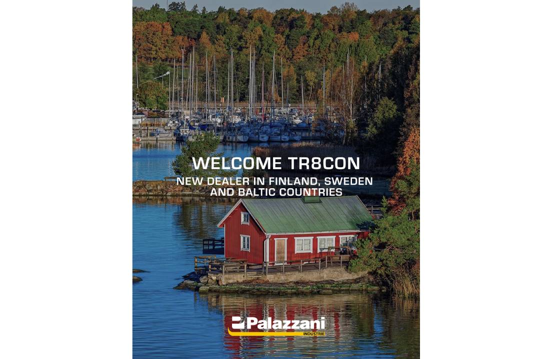 Palazzani Industrie annuncia una nuova partnership con Tr8con per Finlandia, Svezia e Paesi Baltici