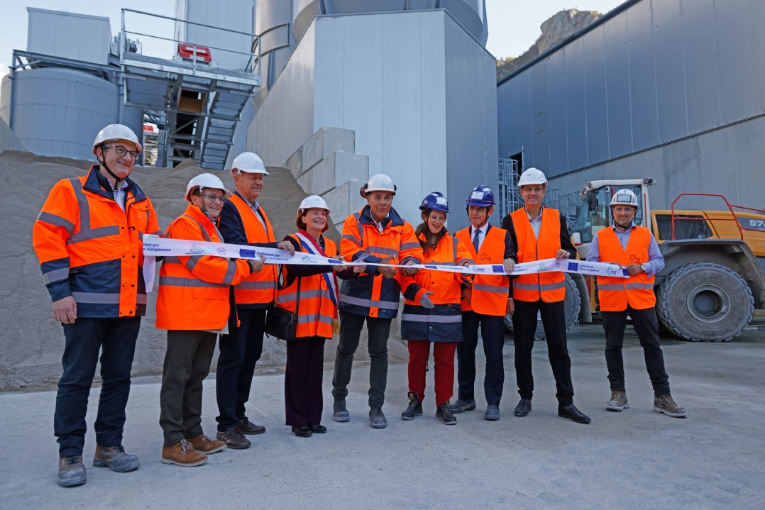 Torino-Lione: inaugurato l’impianto di trattamento dei materiali di scavo del CO11