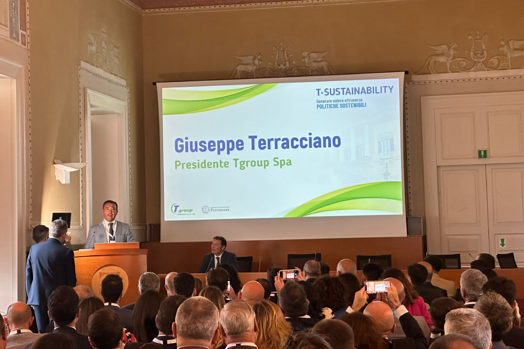 Tgroup e Università Parthenope salgono in cattedra per un futuro più sostenibile