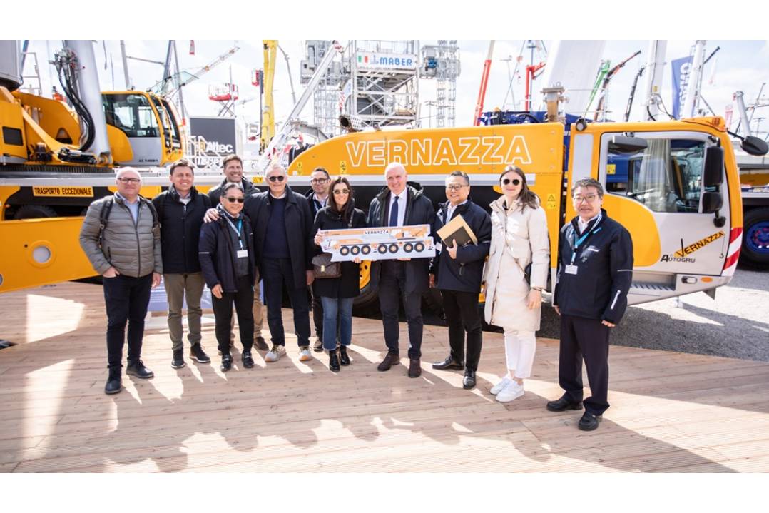 Consegnata a VERNAZZA AUTOGRU la TADANO AC 7.450-1 presentata al Bauma 2025